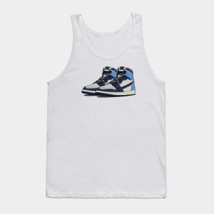 Retro Basketball Sneakers Tank Top